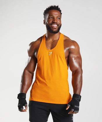Pánské Stringers Gymshark React Oranžové | CZ 2588EBC
